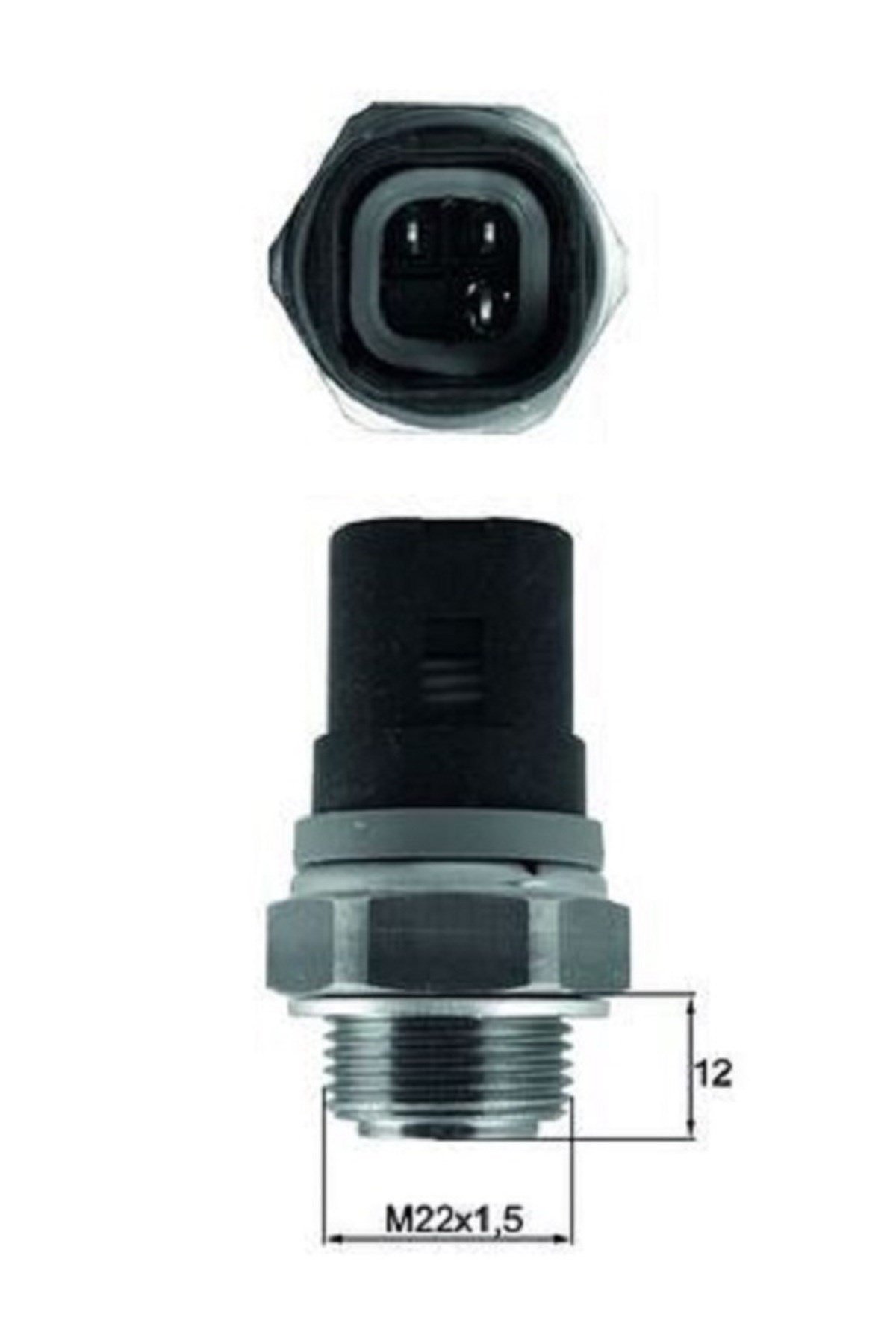 TS1371 Fan Müşürü Renault Megane Dacia Logan 1.6 1.8 2.0 Master 2.8 TDI F3 / 7700839072