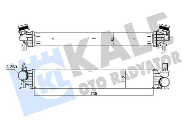 Turbo Radyatörü Intercooler Boxer Iıı-Jumper Iıı 2.2-3.0Hdı 12> Ducato Iıı> 2.3-3.0Jtd 11> Euro5 Kale 355920