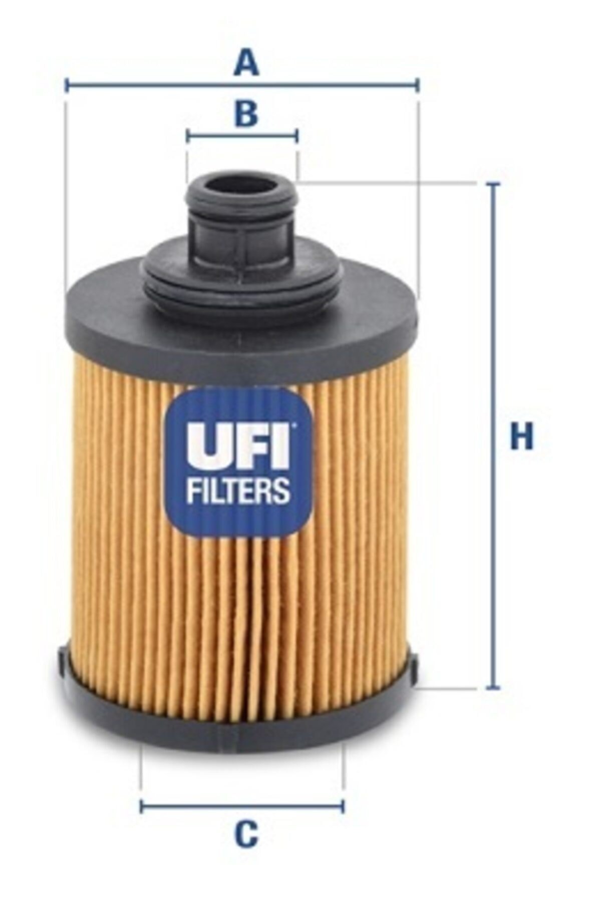 Ufı 2503100 Yağ Filtre Corsa-albea-fıorıno-doblo-grande Punto-lınea-ıdea-lınea-astra H-comb