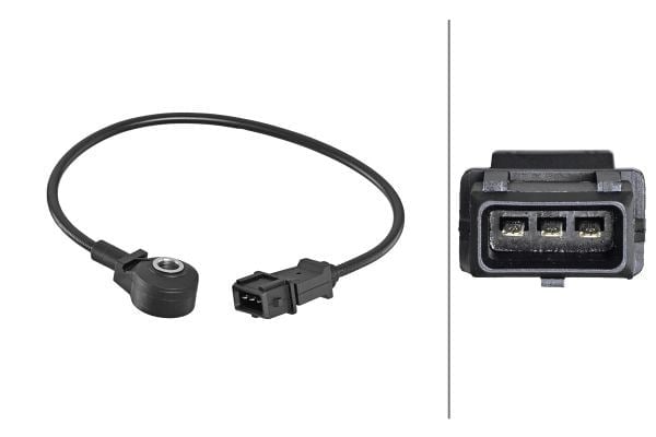 Vuruntu Sensörü.12V.3-Kutuplu.Alfa Romeo/Citro N/Fiat/Gm/Hyundai/Lancia/Peugeot/Renault/Volvo Hella 6Pg013114451