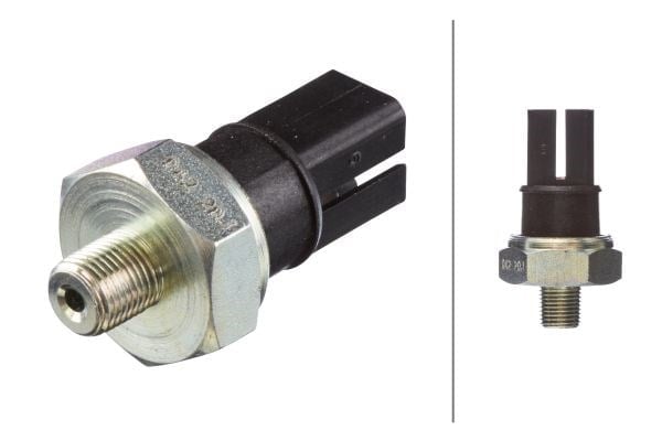 Yağ Basınç Şalteri.12V.Siyah.1-Kutuplu.Açıcı.Ford/Holden/Infiniti/Nissan/Renault/Renault Trucks Hella 6Zl003259541
