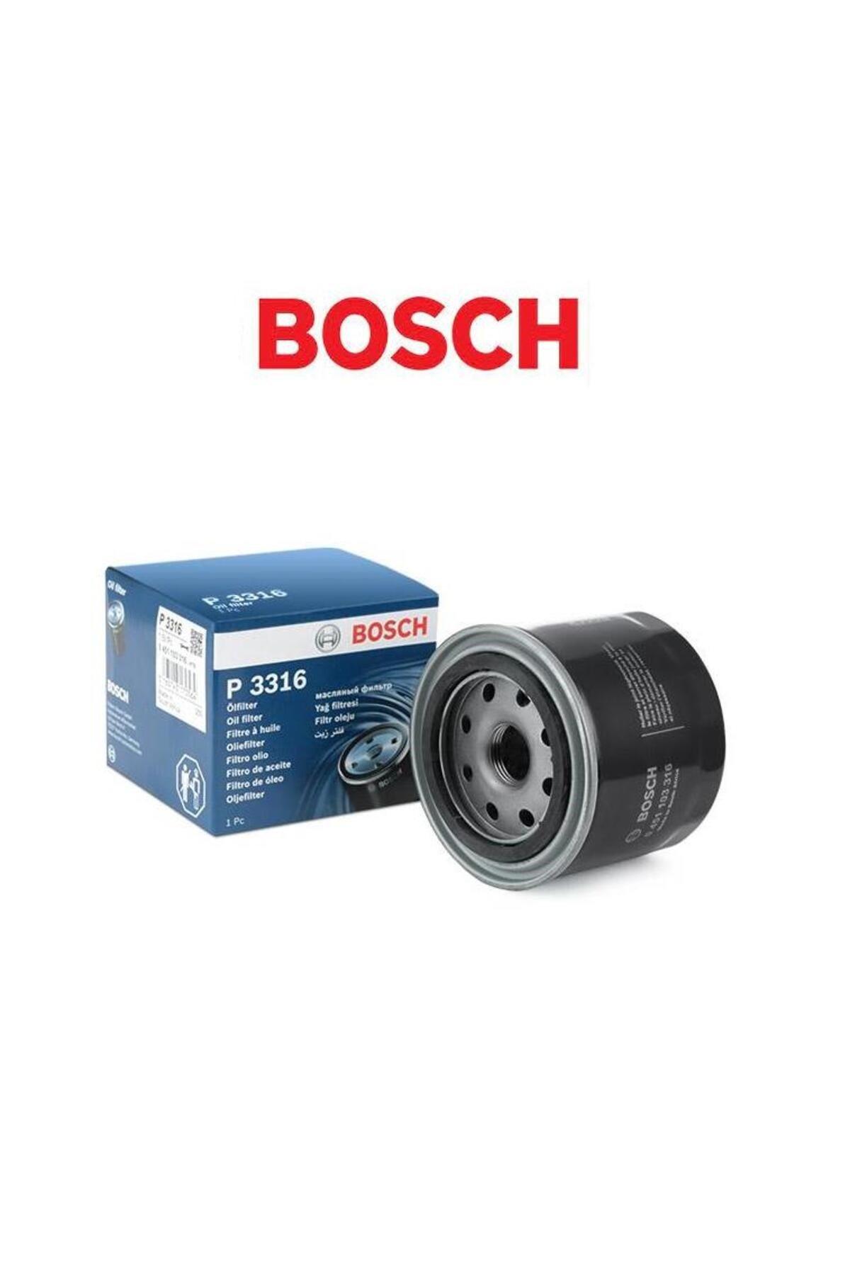 YAĞ FİLTRE P3316 ACCENT GETZ ELANTRA İ20 İ30 BESTA MAZDA 3 0451103316