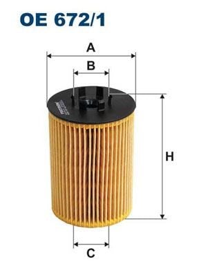 Yag Fıltresı Bmw N60 N62 E60 E61 E65 E66 E53 Fıltron Oe672.1
