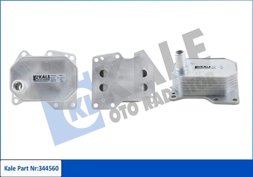 Yağ Soğutucusu Ford Transit 06> V347-V363 2.2/2.4 Tdcı Petek Kağıt Filtre 14>A.Ceker Kale 344560