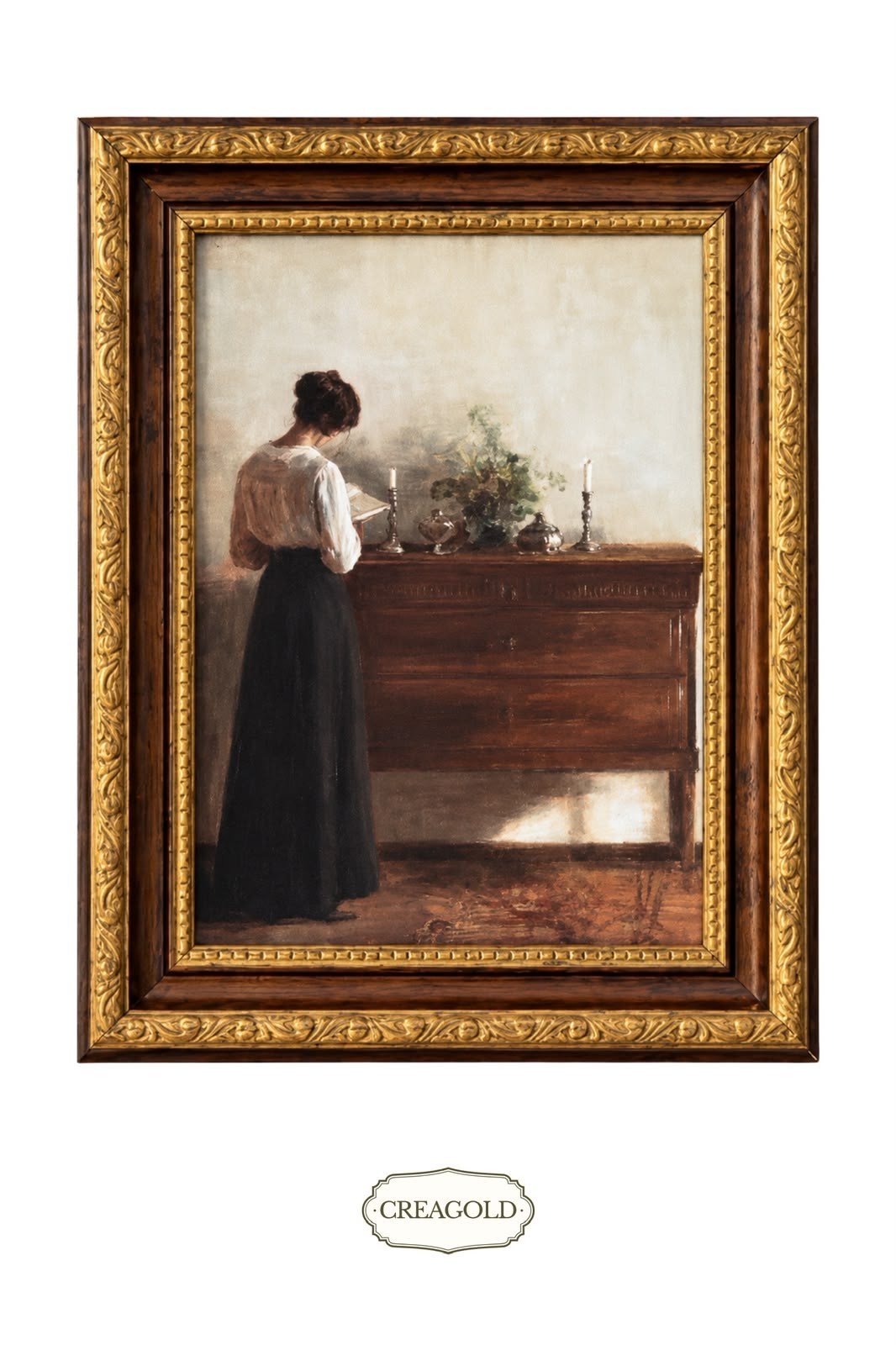 Clemence Vintage Çerçeveli Tablo 