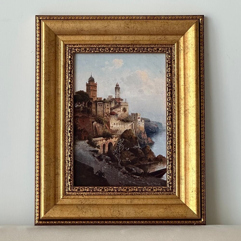 Kraliyet Mirası Çerçeveli Vintage Tablo