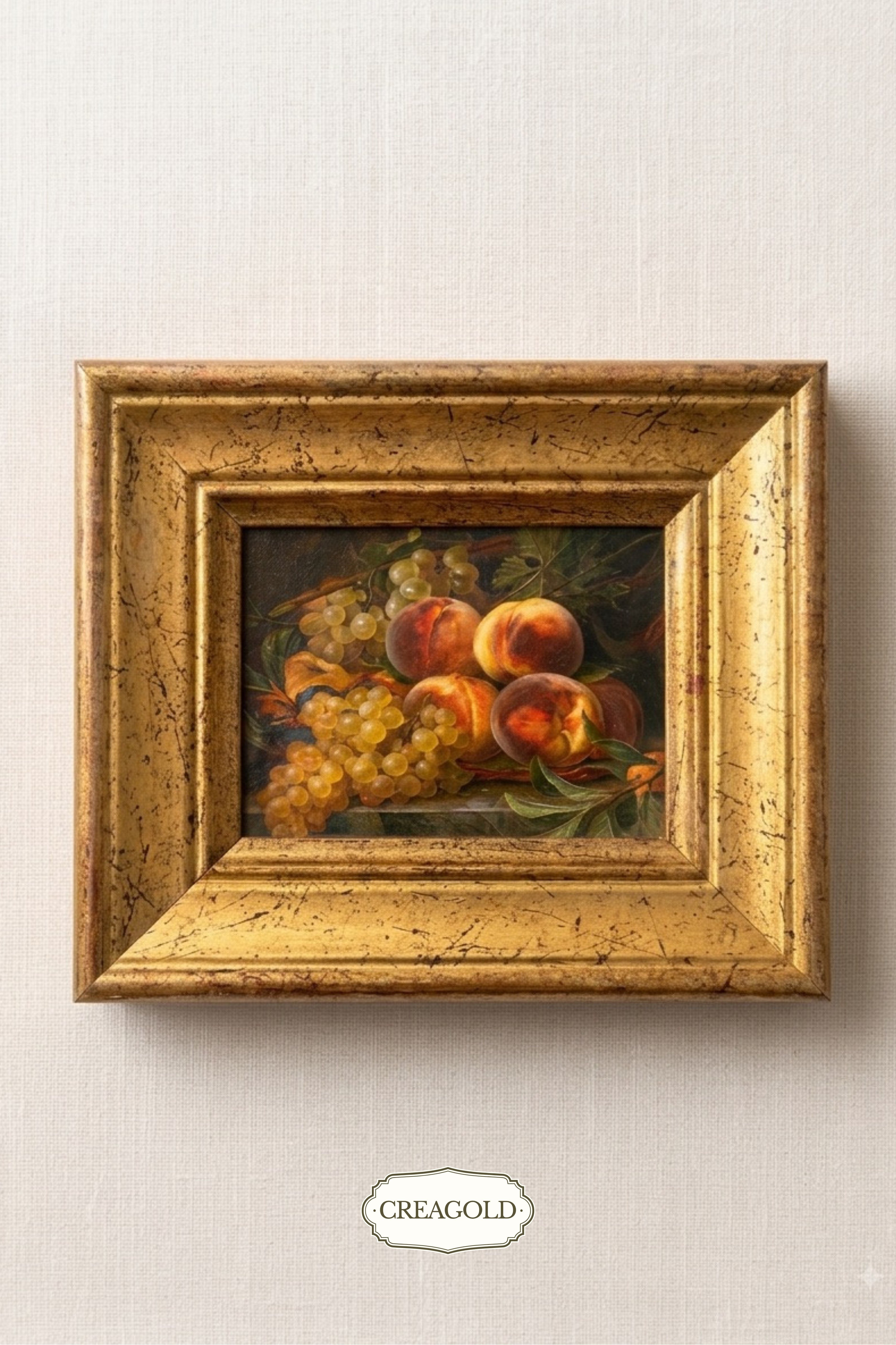 Pêche d'Or – Vintage Tablo Magnet