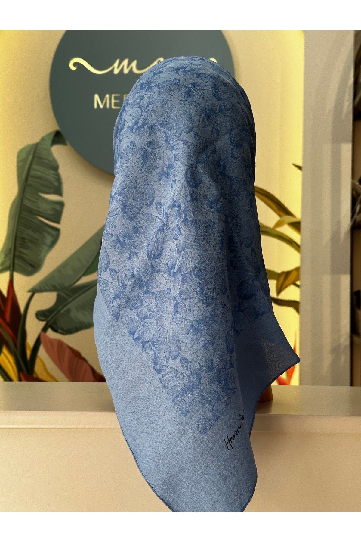 Harem Scarf Gold Derin Eşarp