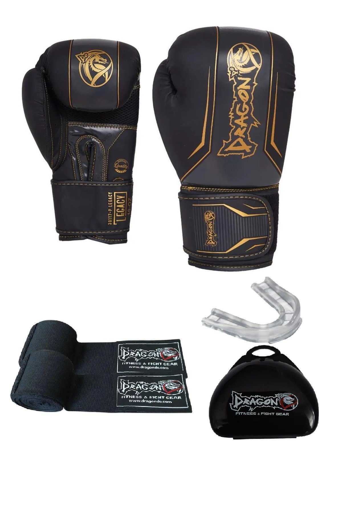 Legacy Kick Boks Eldiveni Boks Eldiveni MuayThai Müsabaka Antreman dragon boks eldiveni 3'li Set