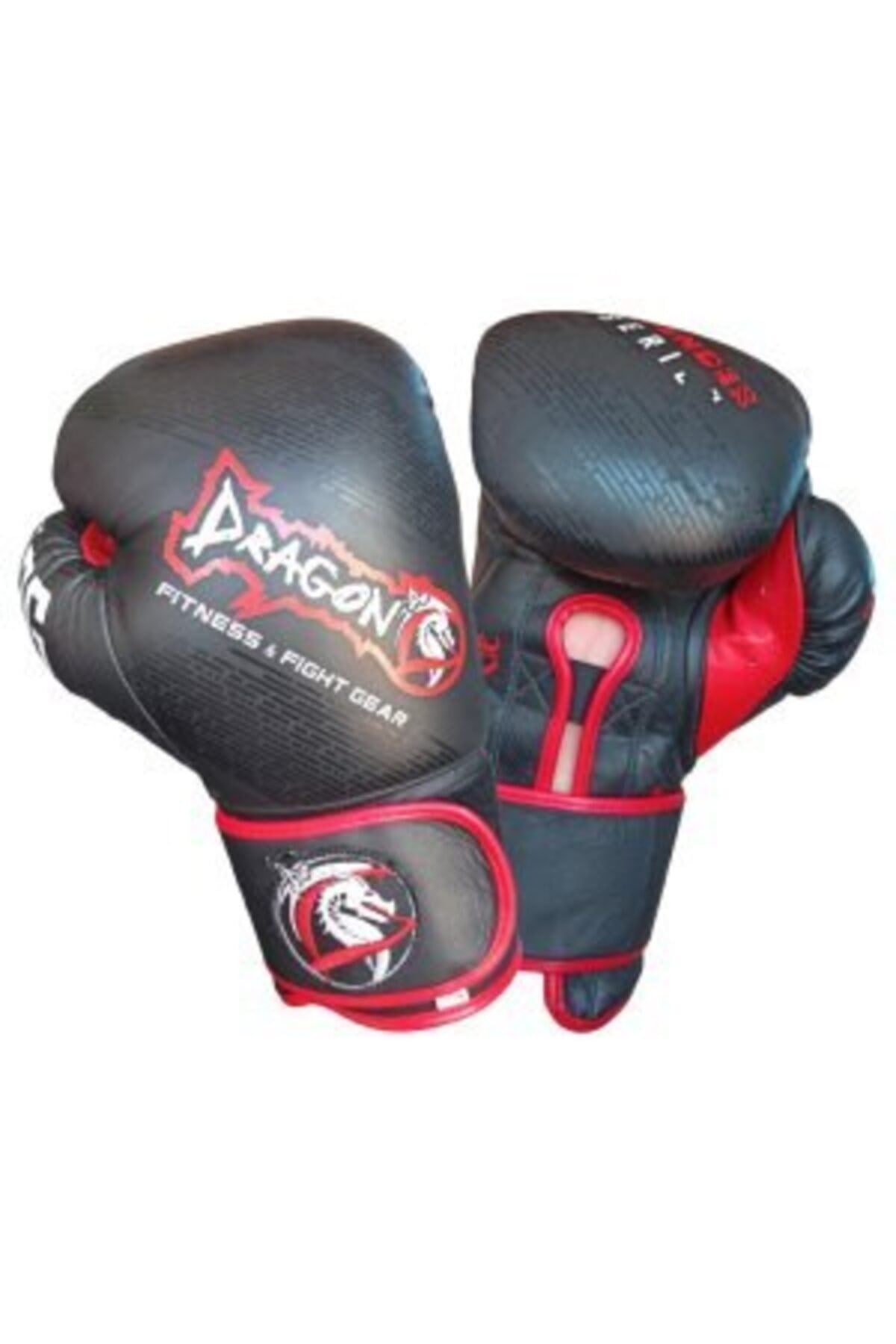 Supreme Deri Kick Boks, Muay Thai Ve Boks Eldiveni Siyah 10 Oz