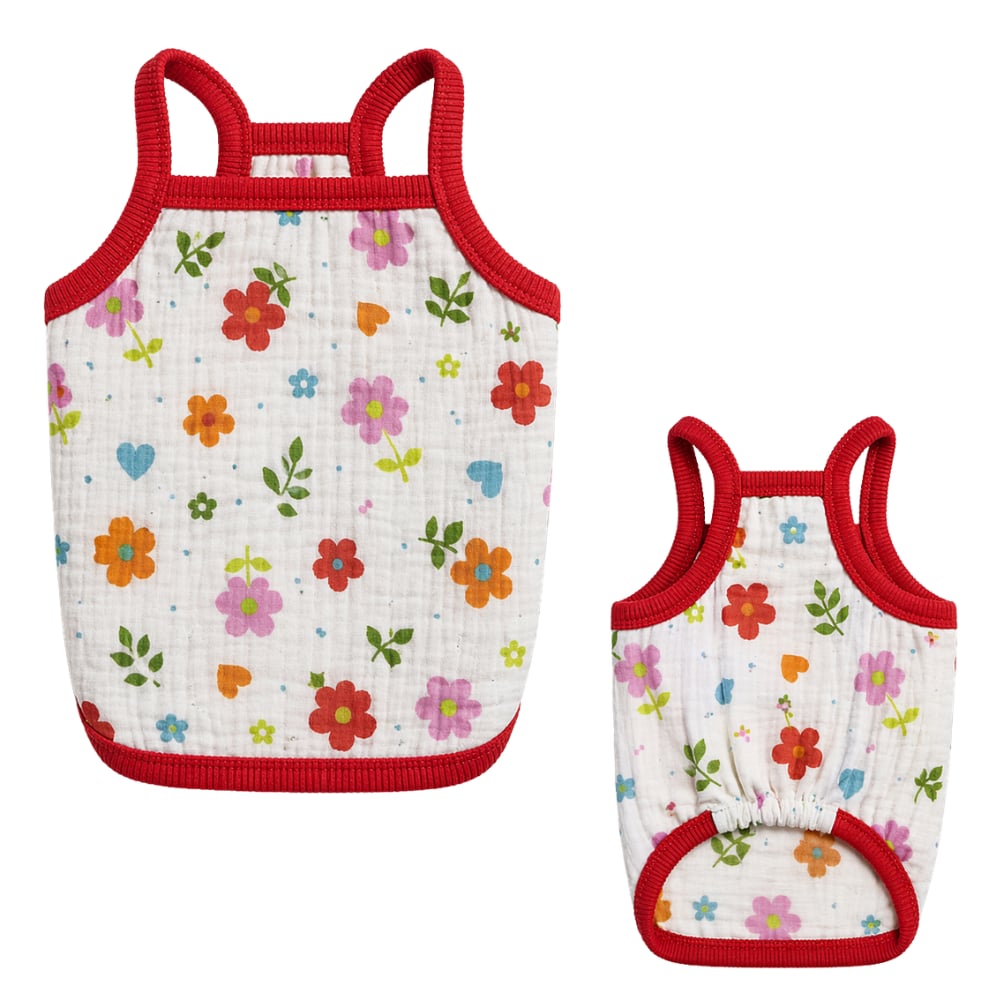 FLOWERS - MÜSLİN ATLET