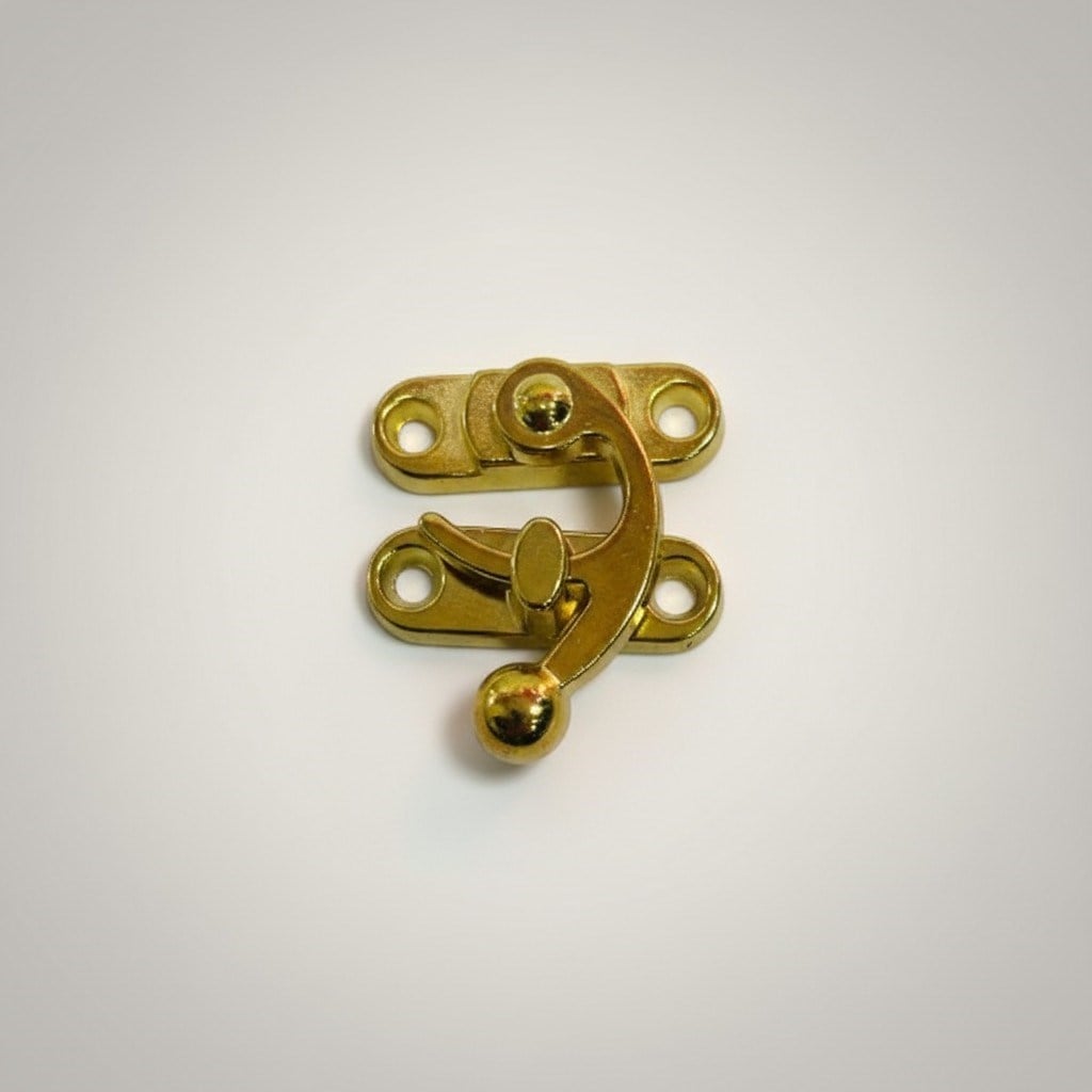 Kutu Kilidi Sandık Kilidi Emniyet Kilidi 2 cm Nikel, Antik, Gold ve Light Gold (Min. 4 Adet)