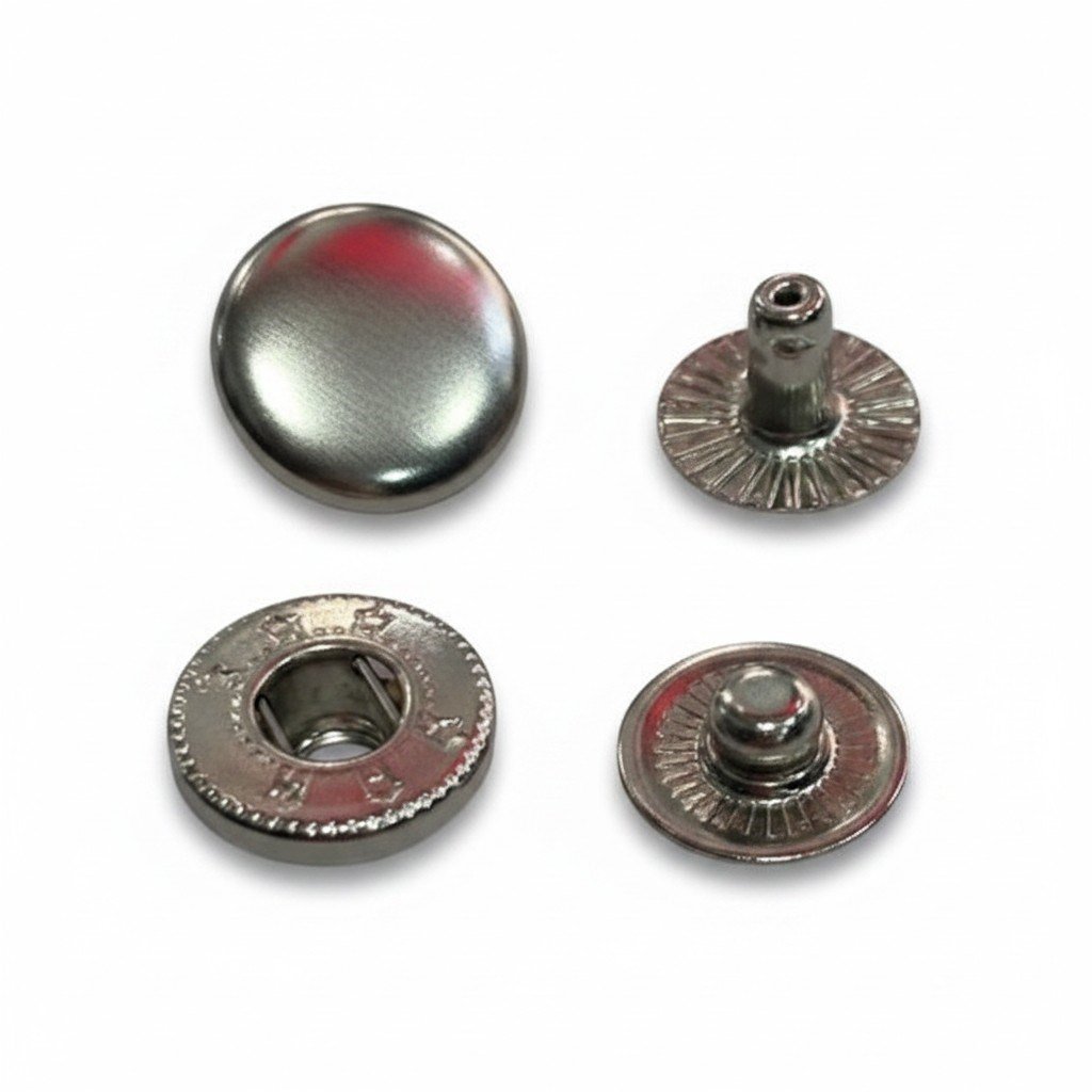 Metal Çıt Çıt 54 No 12.5 mm Nikel, 50 Adet