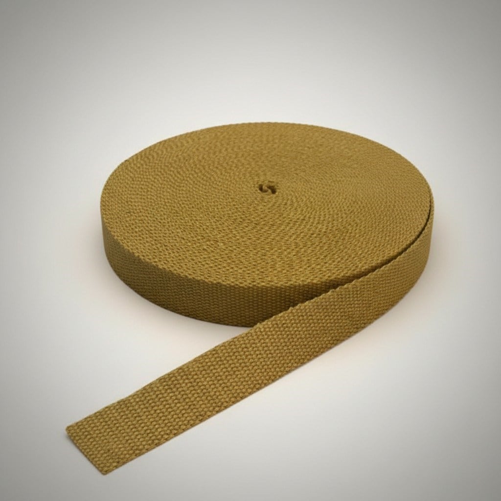 Pamuklu Kolon 3 cm Hardal (Min. 3 m)