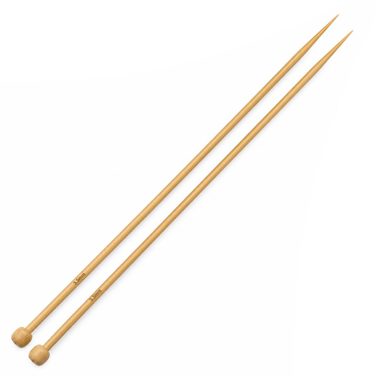 Ahşap Örgü Şişi 3.5 mm 2'li