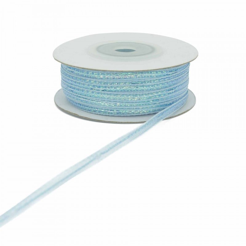 Çekme İpli Simli Kurdele 3 mm