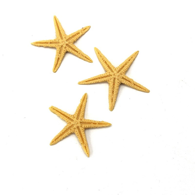 Deniz Yıldızı Polyester 3-4 cm 10'lu