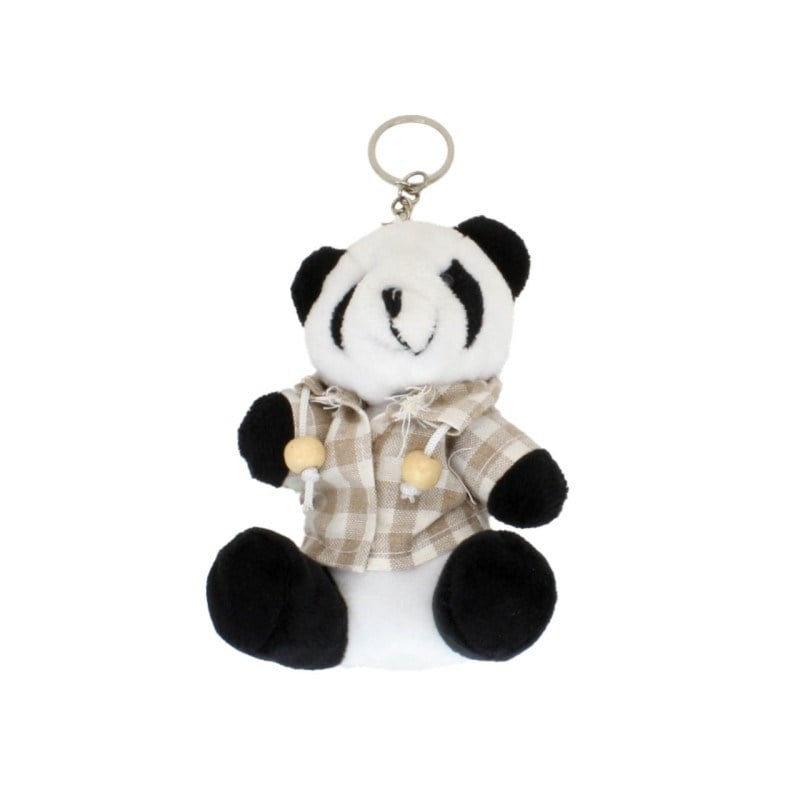 Giysili Panda 12 cm