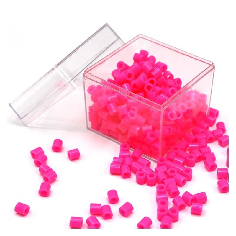 Isı İle Yapışan Boncuk Neon Pembe