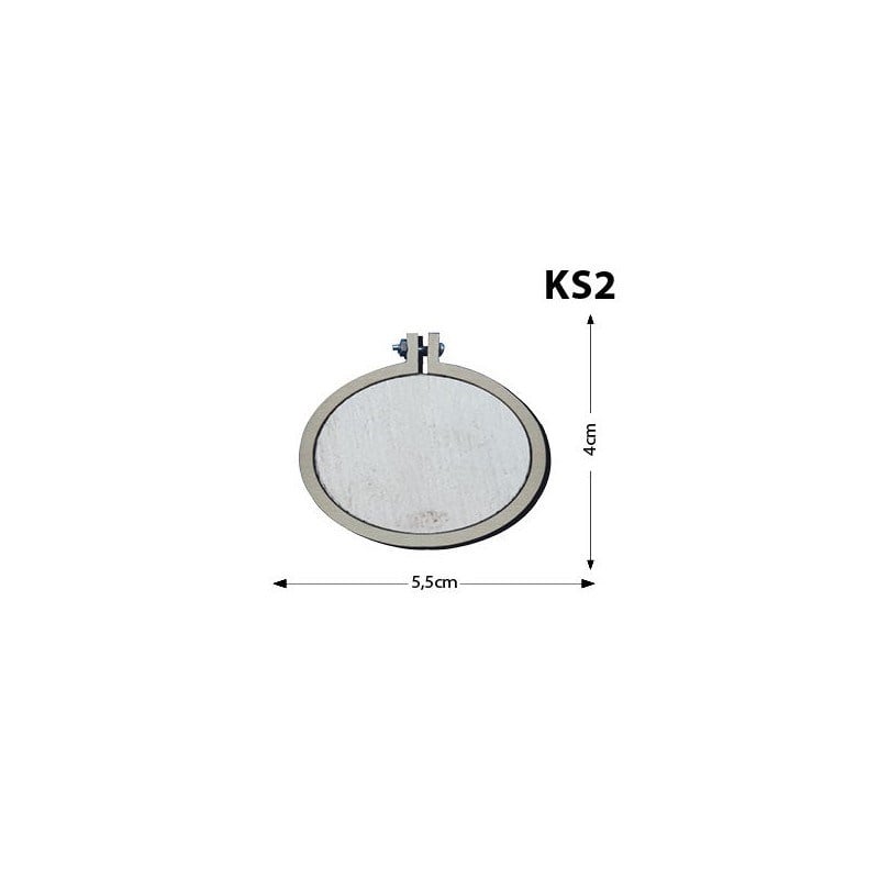Ks2 Yatay Oval Kasnak Vidalı