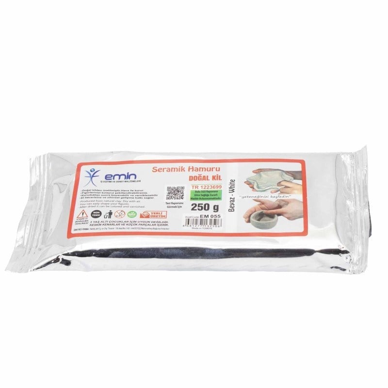 Seramik Hamuru Doğal Kil 250 gr