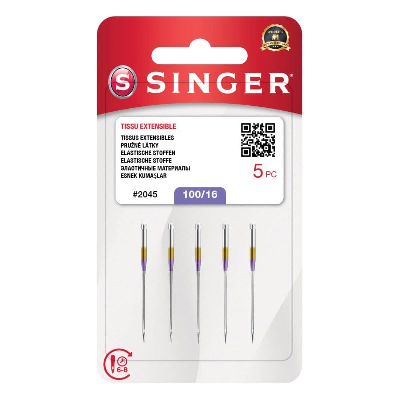 Singer Dikiş Makine İğnesi 2045 100/16