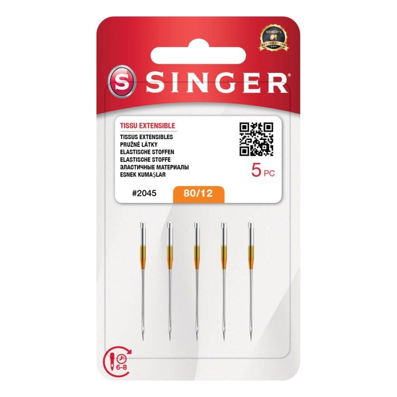 Singer Dikiş Makine İğnesi 2045 80/12