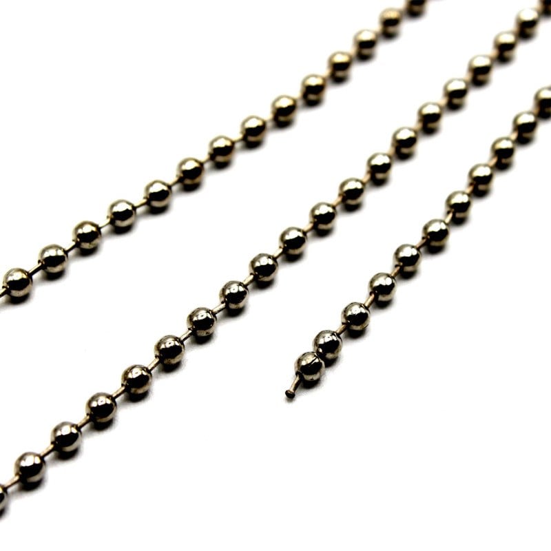Top Kolye Zinciri 2 mm