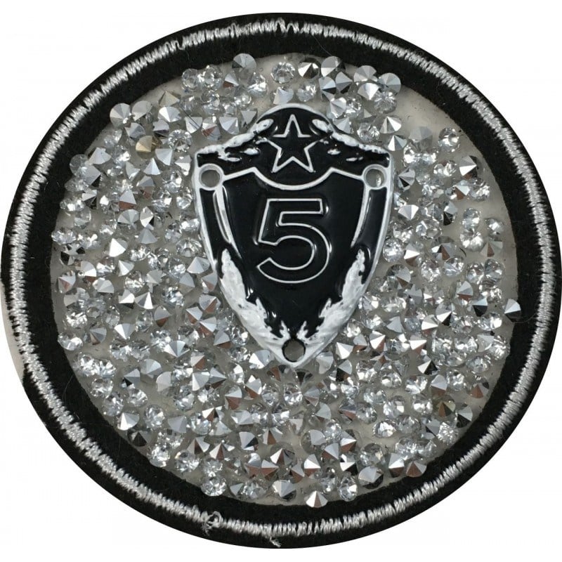 Yapıştırma Dökme Taşlı 5 Arma Patch