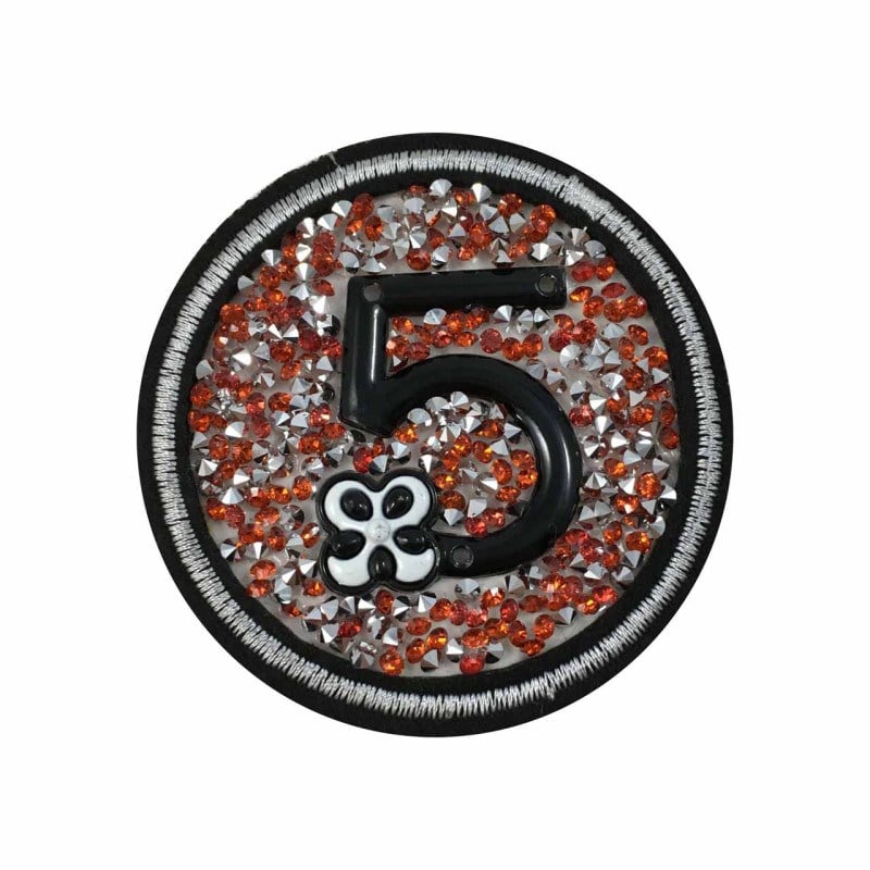 Yapıştırma Dökme Taşlı 5 Motifli Patch