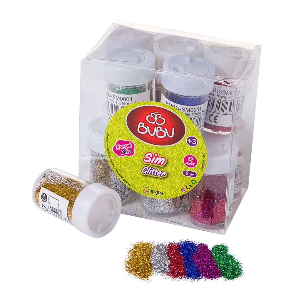 Bu-Bu Sim Karışık Renk 8 Gr BUBU   