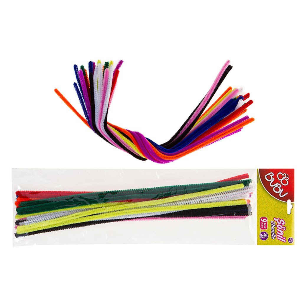 Bubu 30 Cm Şönil Renkli 20