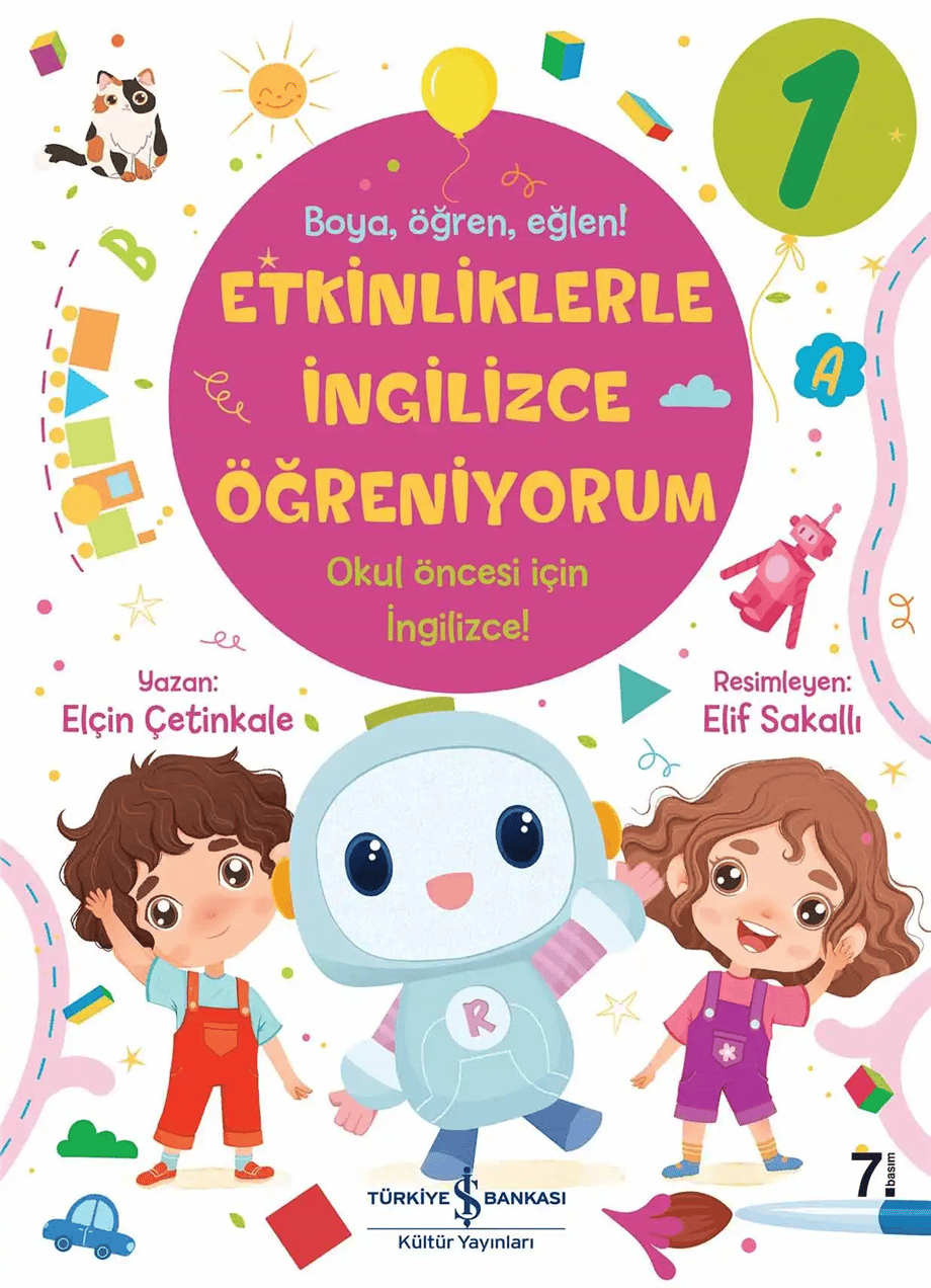 Etkinliklerle İngilizce Öğreniyorum; 1