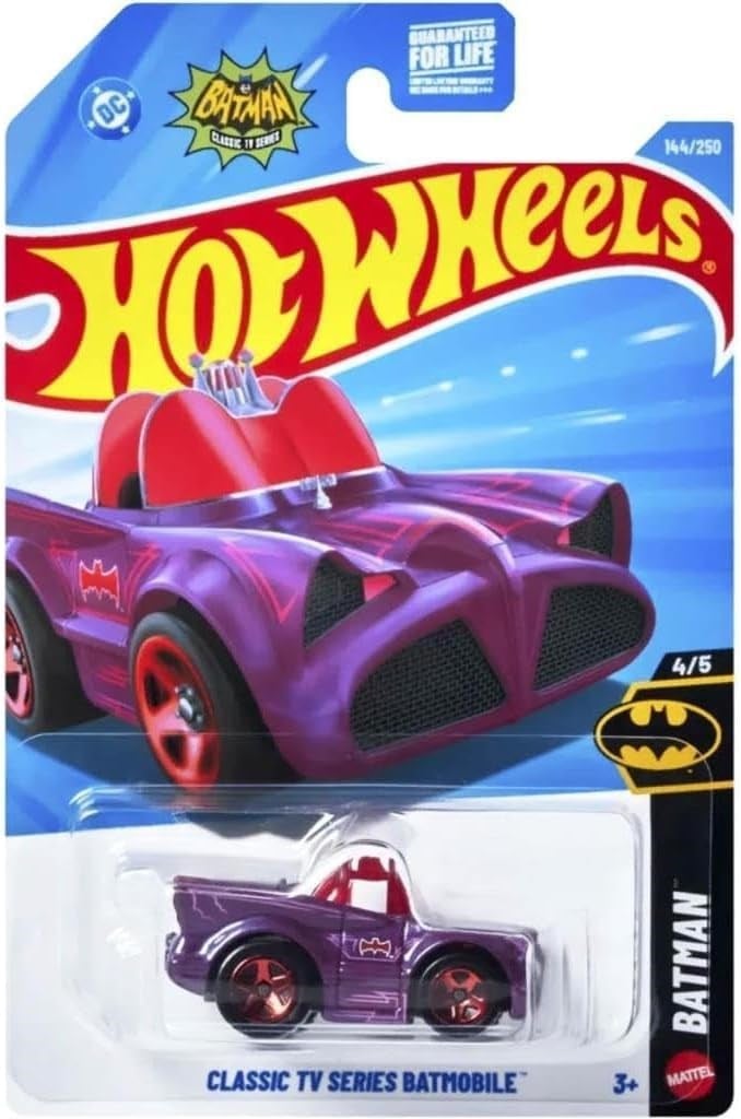 Hot Wheels Tekli Arabalar Classic TV Series Batmobile JJJ96