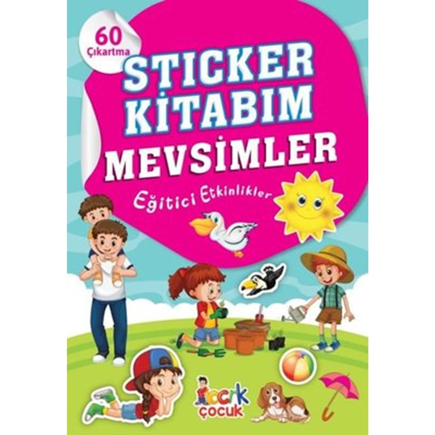 Sticker Kitabım Mevsimler /Bıcırık NESİL ÇOCUK YAYINLARI   