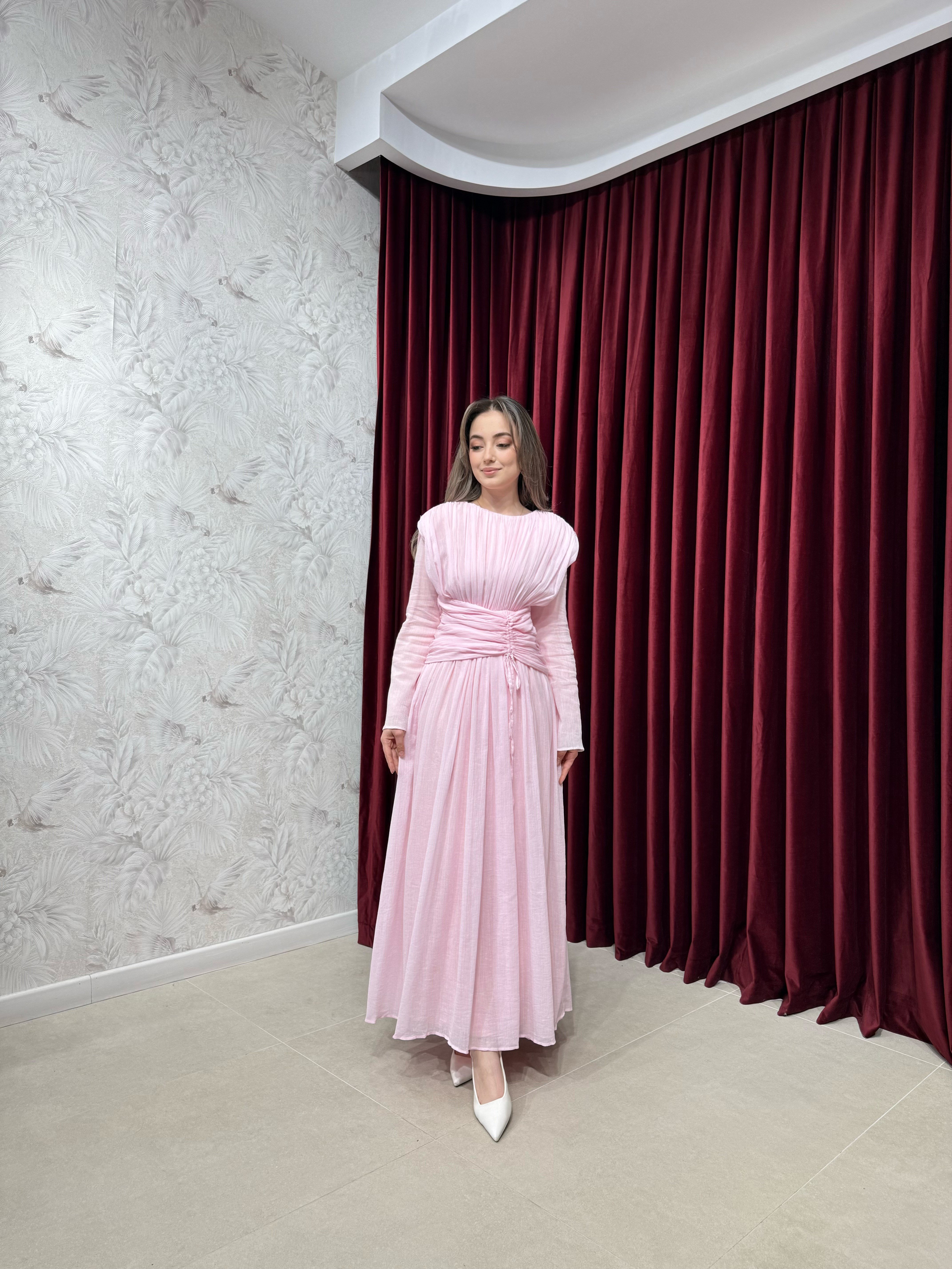 BBC BELLA ELBİSE - PEMBE