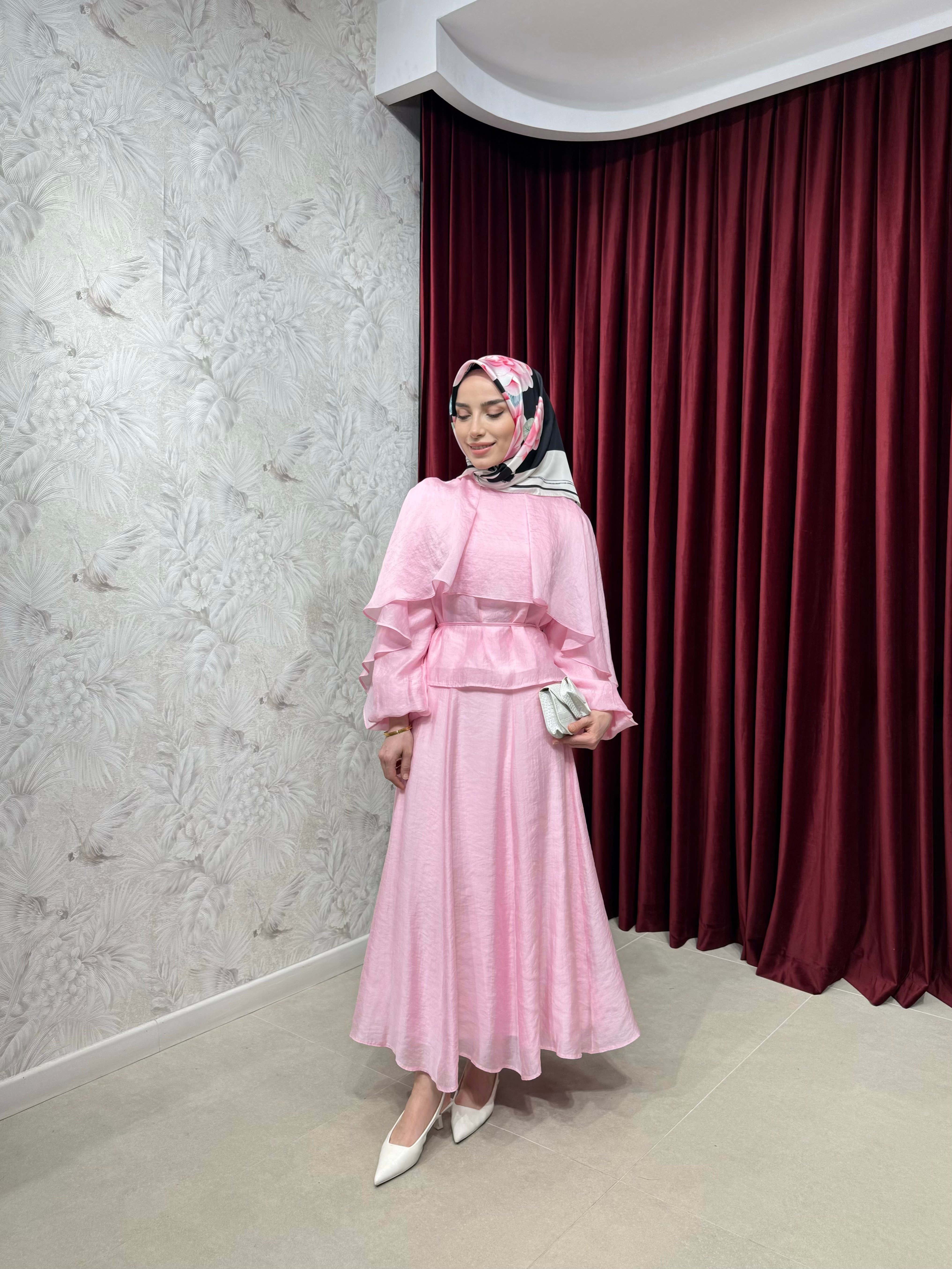 BBC FLORA ETEKLİ TAKIM - PEMBE