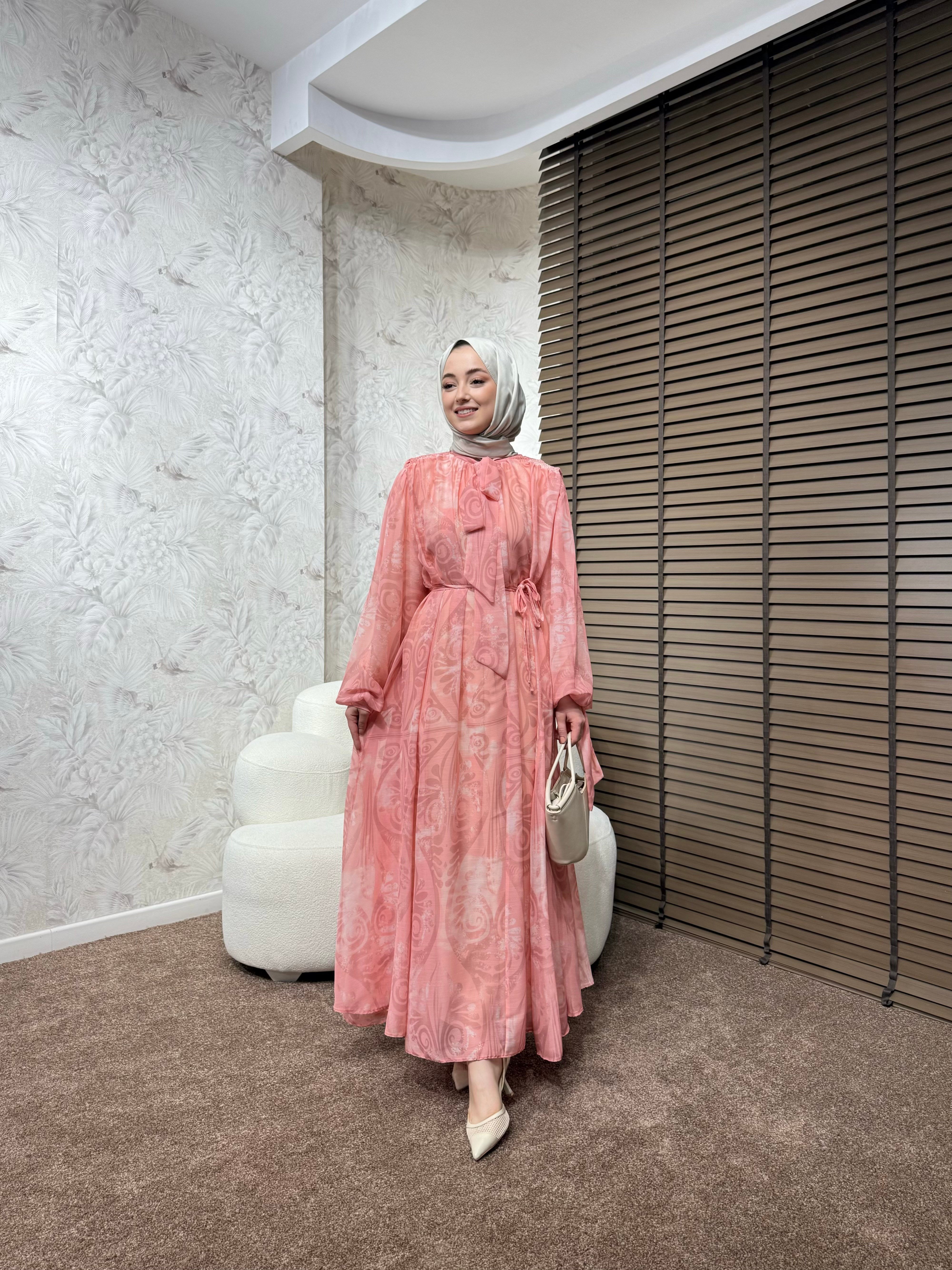 BBC SOLEA ELBİSE-PEMBE