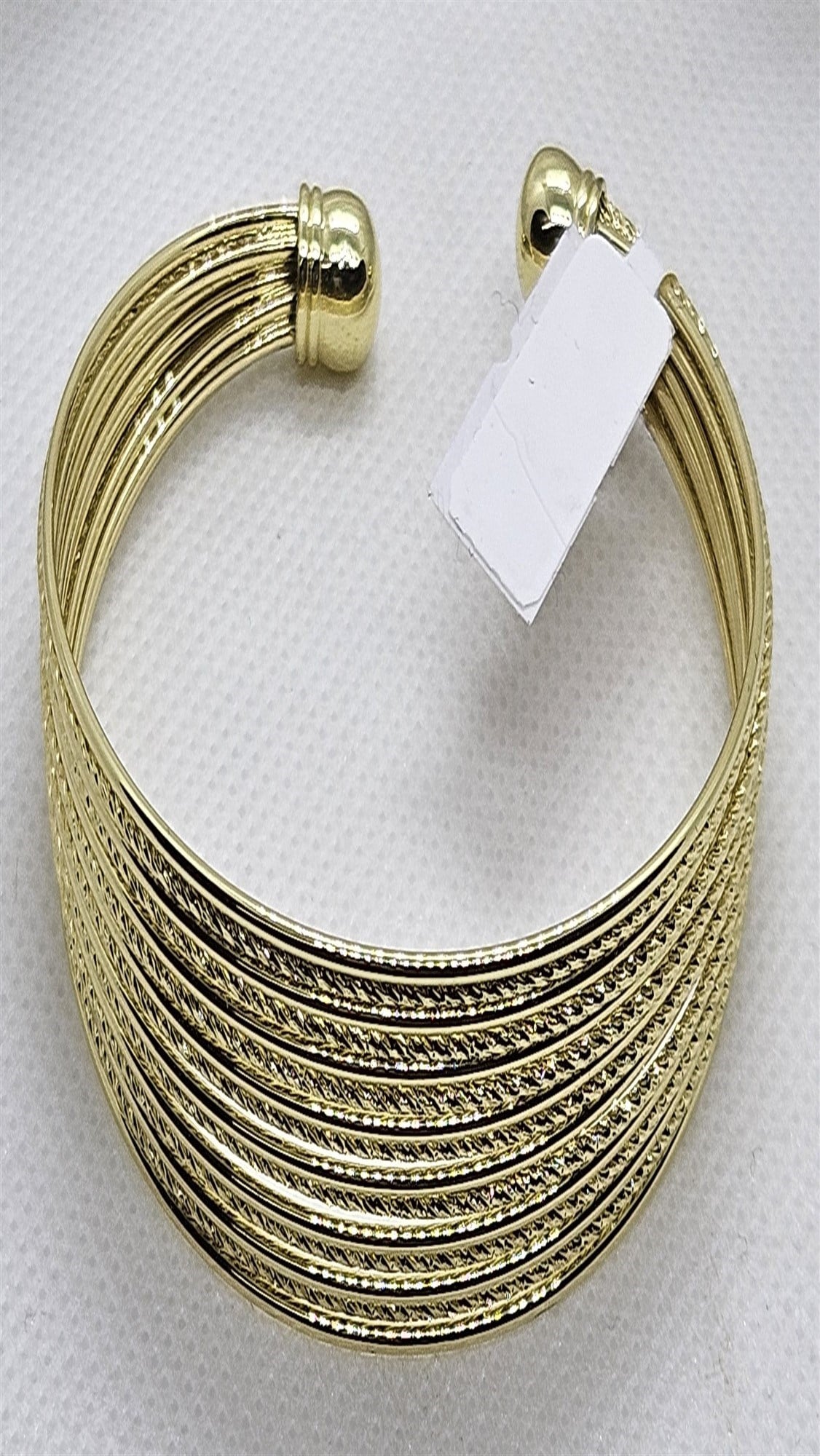 Gold Çelik Çubuk Görünümlü Bilezik