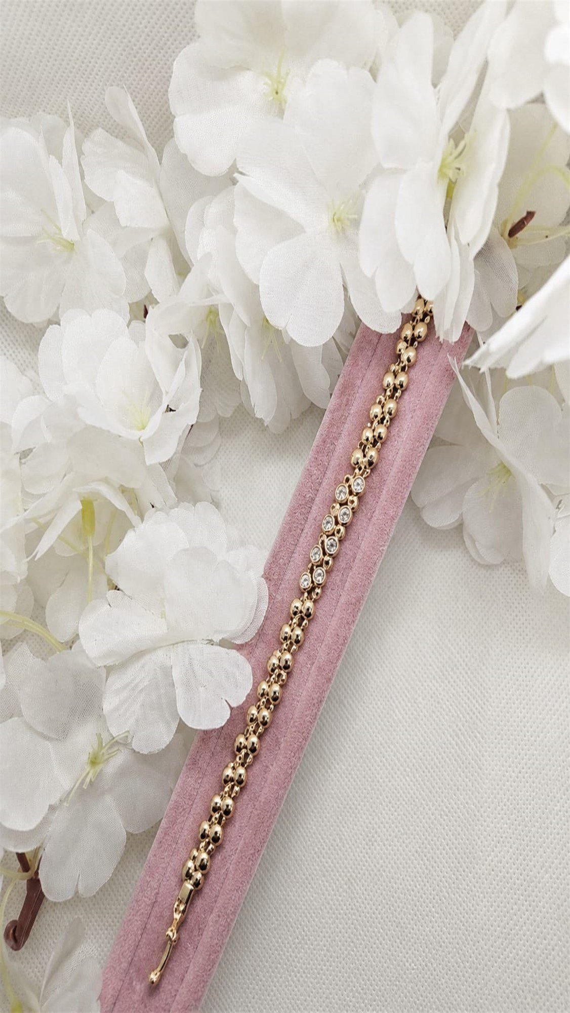 Xuping Gold Yaprak Model Bileklik