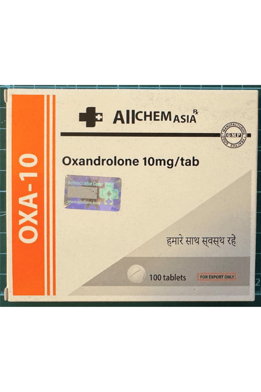 AIICHEM ASIA OXA-10  - Oxandralonne 100 Tablet 42.