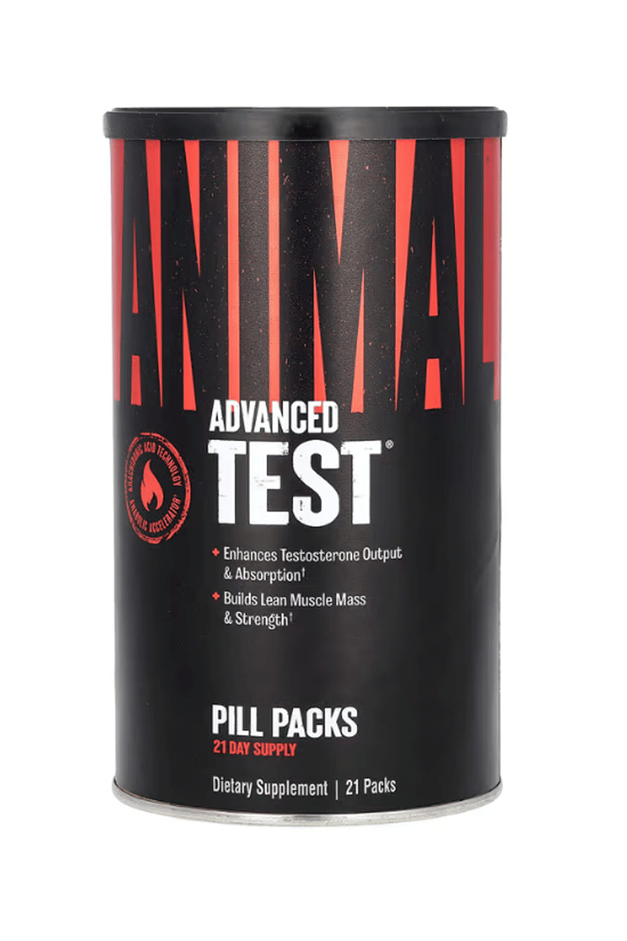 Animal, Advanced Test, 21 Pill Packs Paket.Usa Versiondur.Avrupa Değil.107.