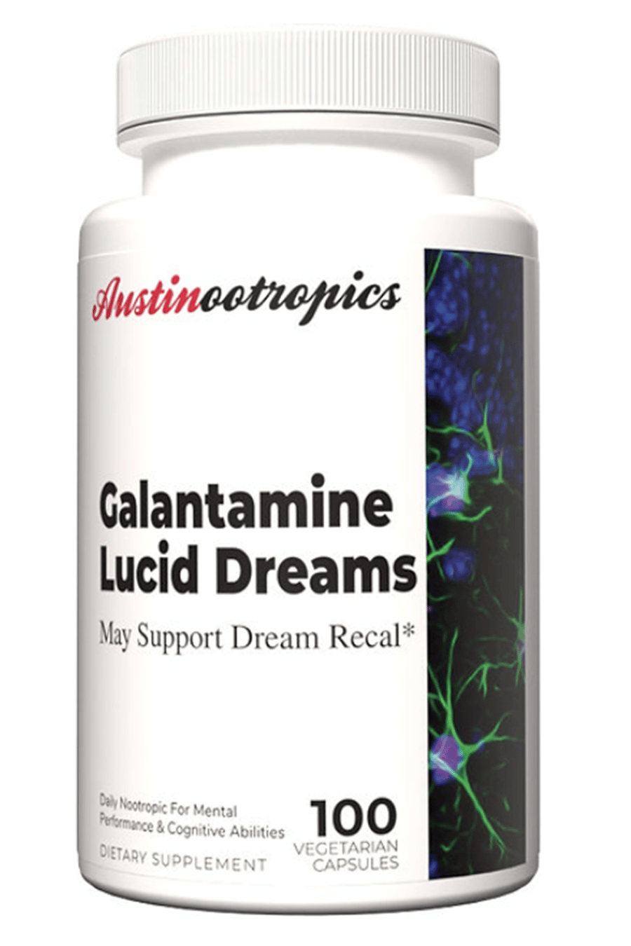 Austinootropics Galantımane Lucid Dreams 100 Premium Capsules.Abd Menşei.