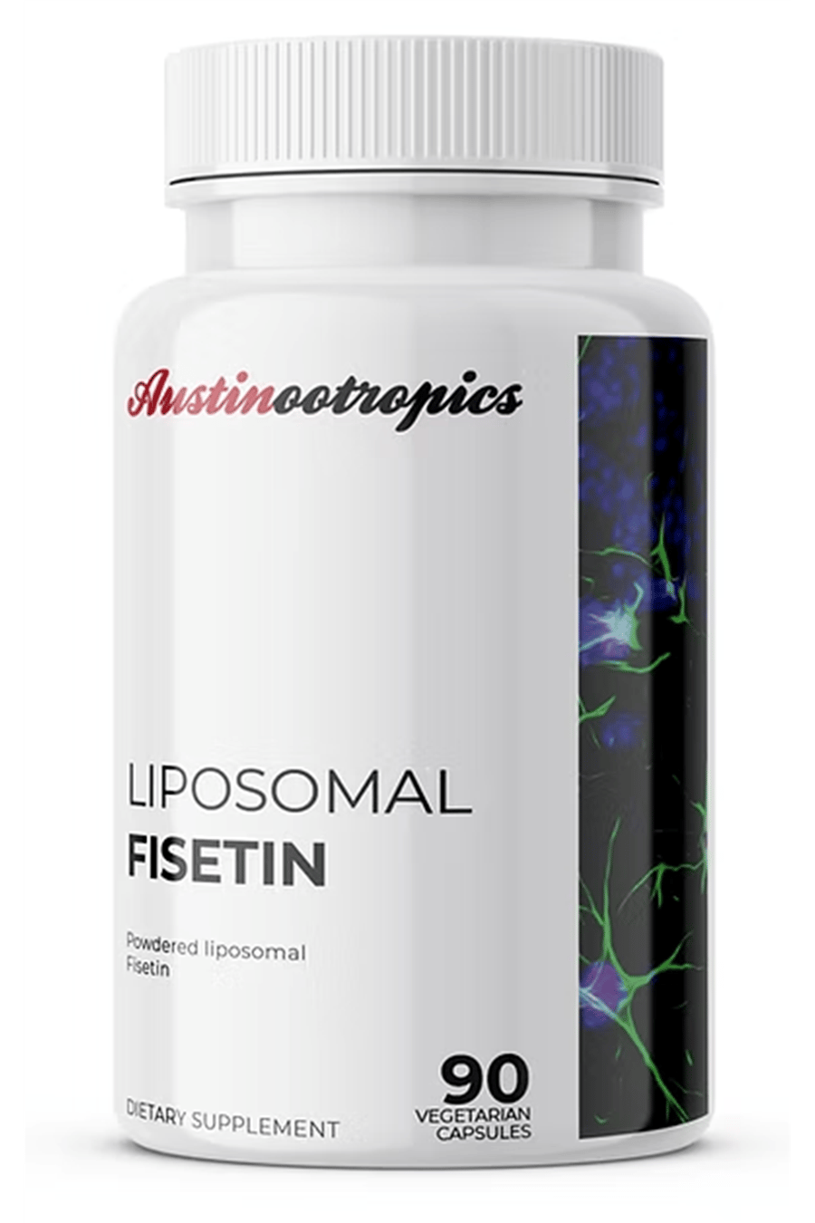 Austinootropics  Lıposomal Fısetın 150mg  90 Veg Capsul.Abd Menşei.