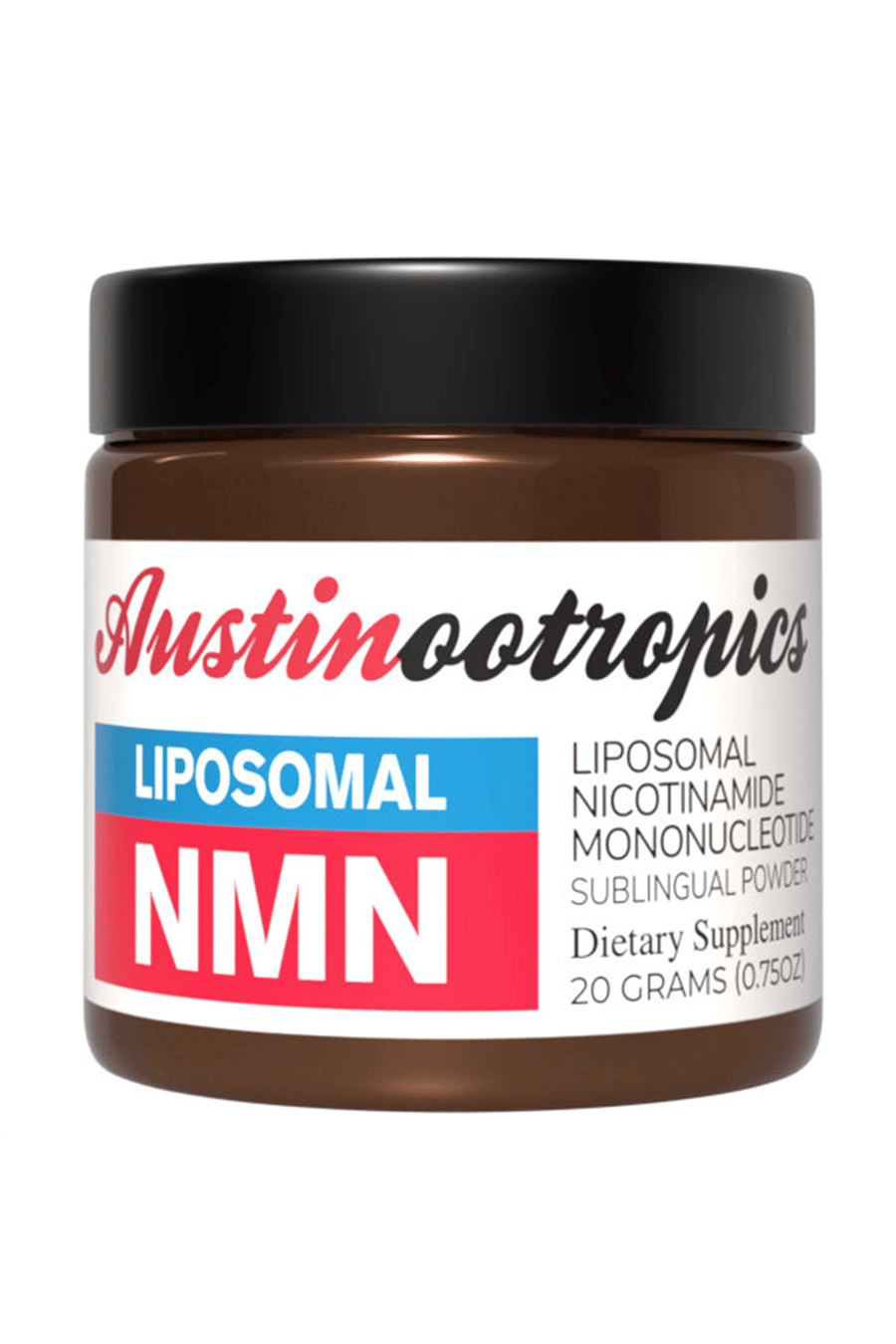 Austinootropics Liposomal NMN Powder Sublıngual 20 gram 250mg 80 Servis  Usa Menşei.