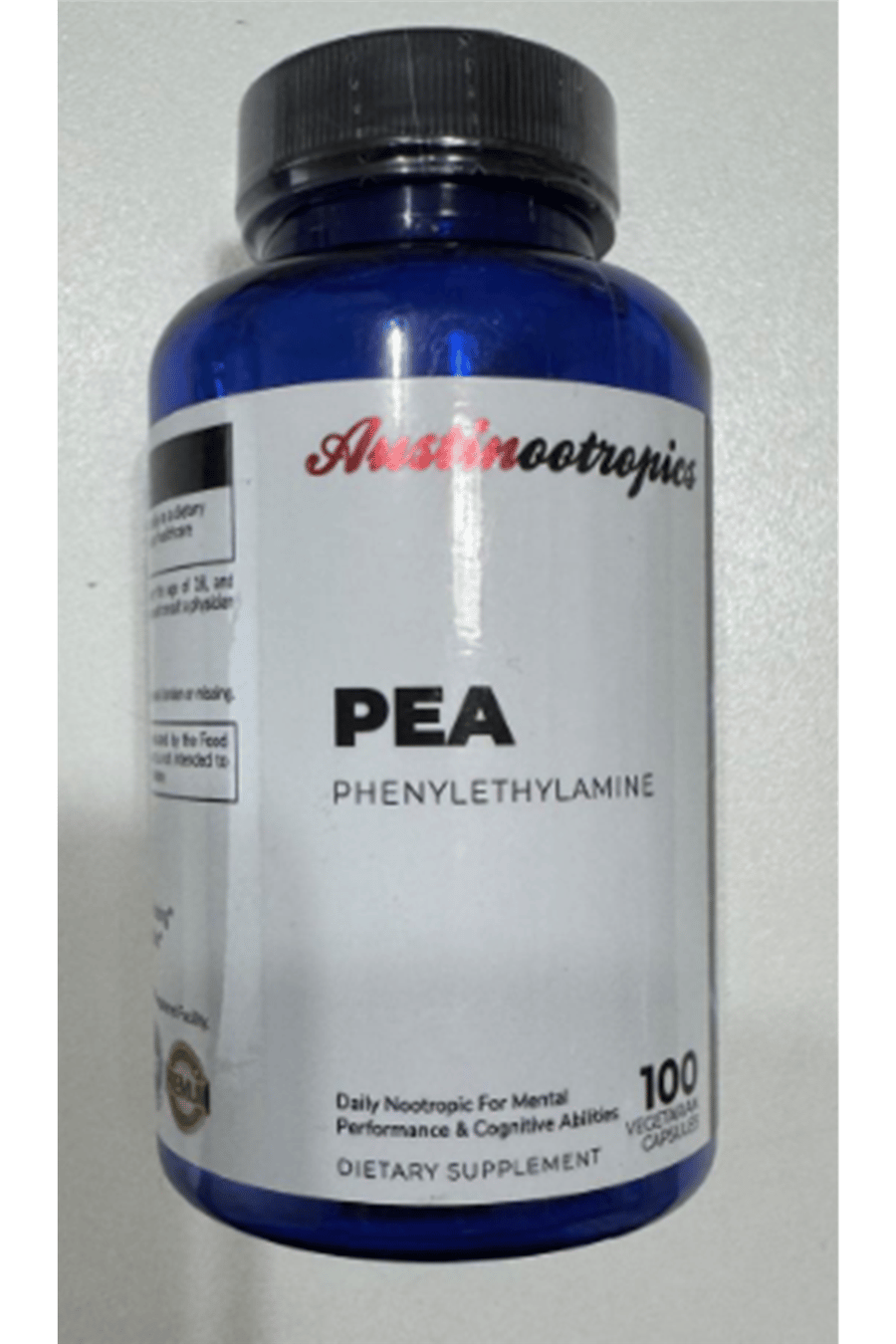 Austinootropics PEA Phenylethylamine 100 Capsul.Made ın Usa.63.