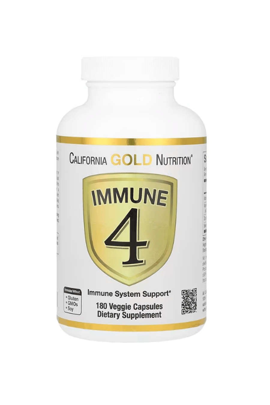 California Gold Nutrition Immune 4  Immune System Support  180 Veggie Capsul.Abd Menşei.3836.
