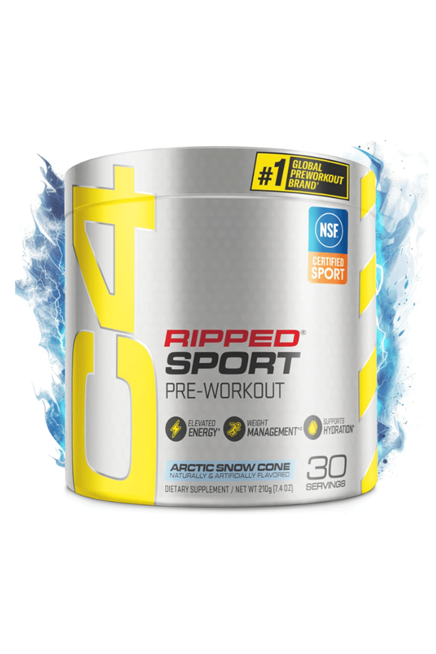 Cellucor C4 Ripped Sport Pre Workout Weight Loss - 30 Servis.Usa Menşei.49.