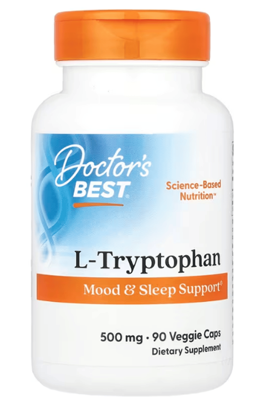 Doctor's Best  L-Tryptophan  500mg  90 Veg Capsul.Özel Sporcu Gıdaların'dan Usa Version.44.