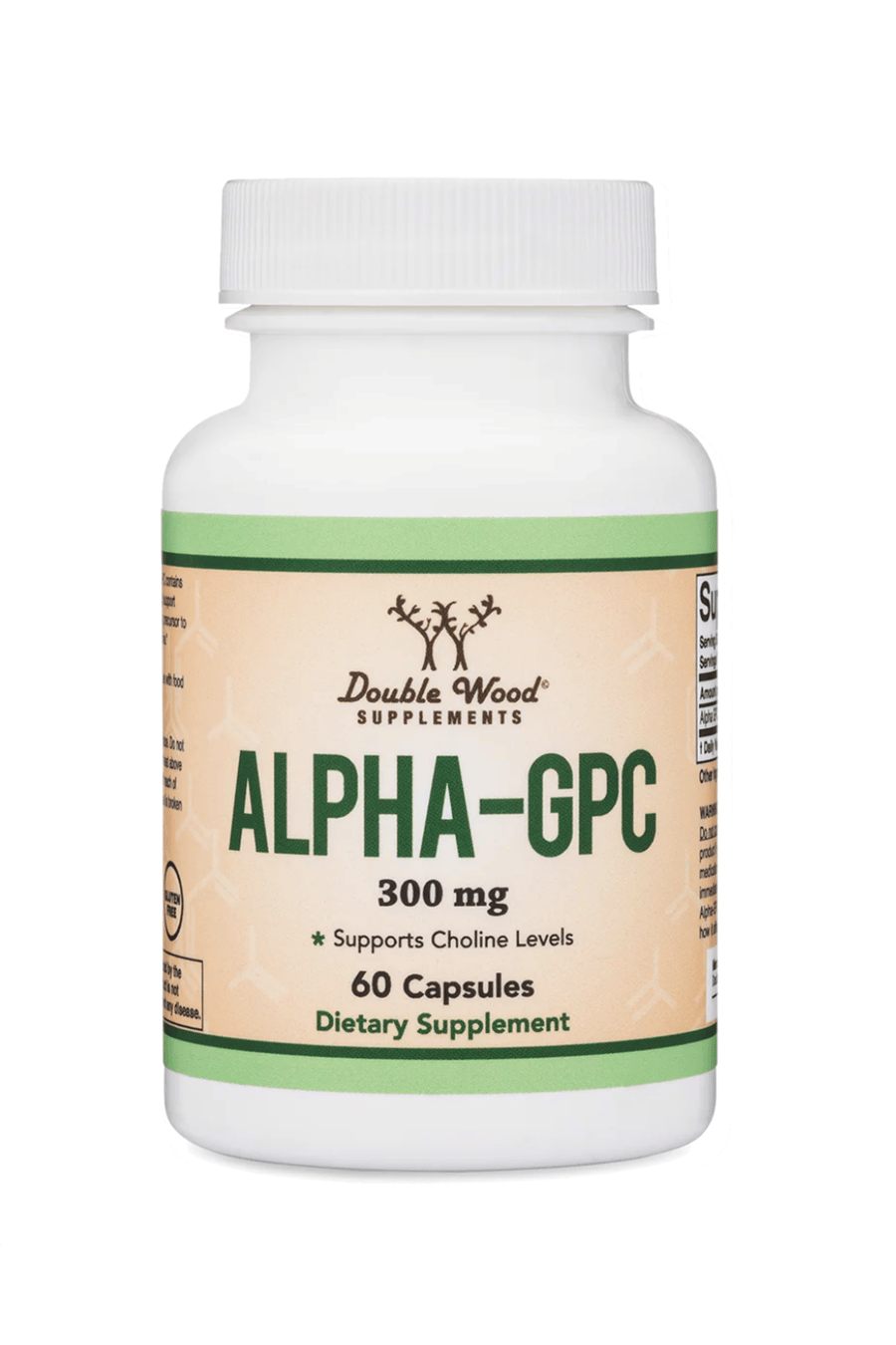 Double Wood ALPHA GPC  300 mg 60 Kapsul.Abd Menşei 3934